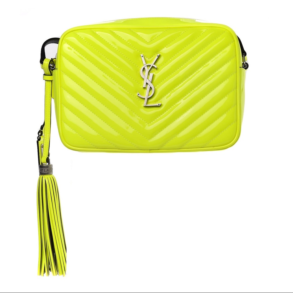 SAINT LAURENT Matelasse Monogram Lou Camera Bag